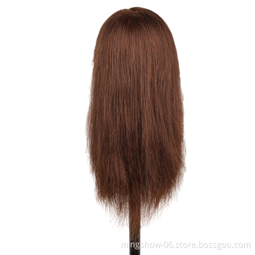 Training Head 100% Human Hairdressing indian human hair wholesale top quality famela  mannequin head hair wigs